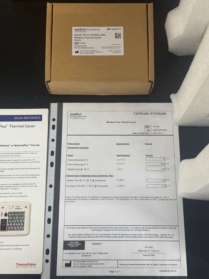 Thermo Scientific MiniAmp Plus Thermal Cycler A370029 thumbnail 5