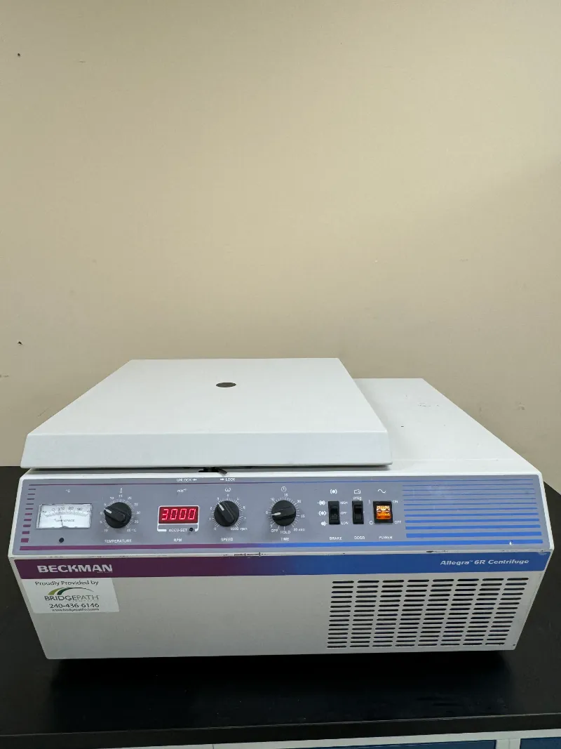 Beckman 6R Refrigerated Benchtop Centrifuge thumbnail 2