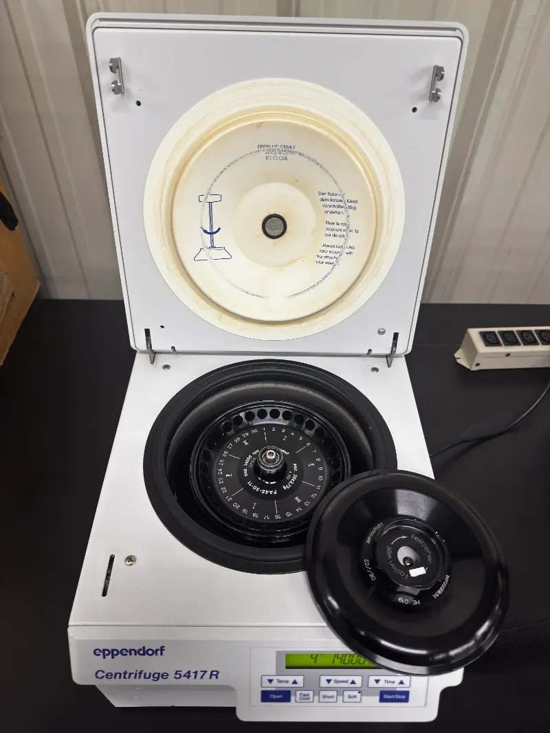 Eppendorf 5417R Refrigerated Benchtop Centrifuge thumbnail 2