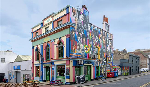 Brighton’s North Laine Graffiti