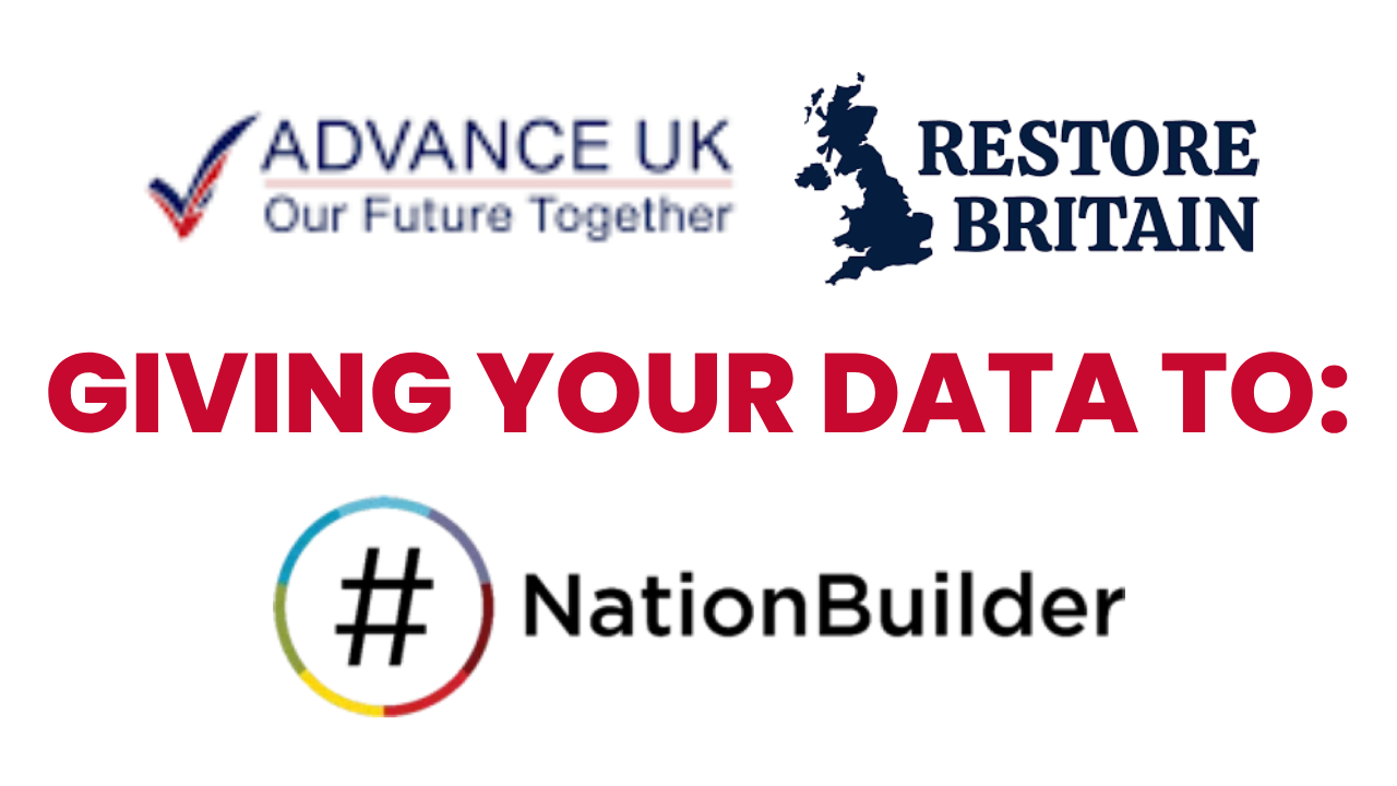 NationBuilder: Genuine Data Concerns. Advance & Restore Unsafe