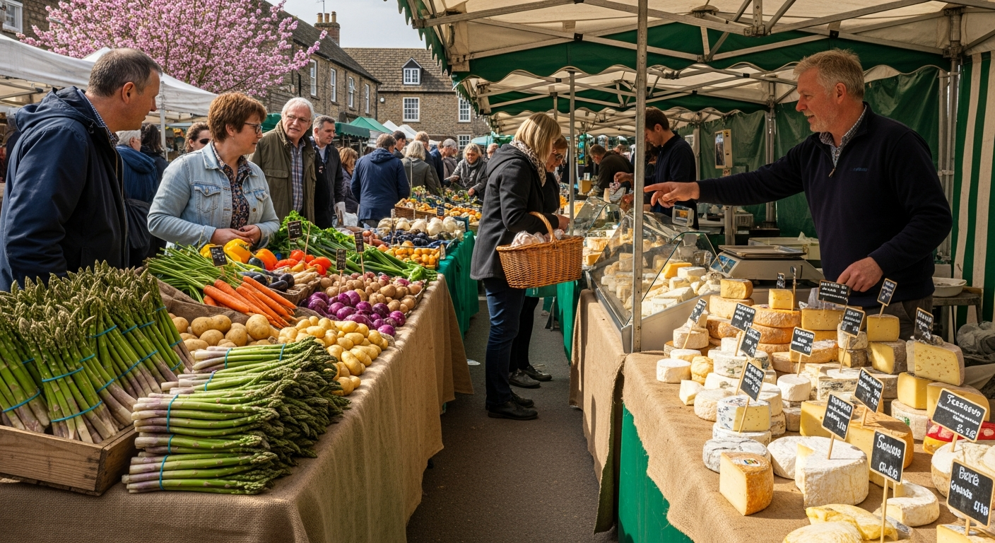 Discover Britain's Spring Farmers' Markets: Fresh Produce & Local Charm Discover Britain's Spring Farmers' Markets: Fresh Produce & Local Charm
