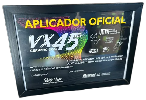 Certificado FÍSICO emoldurado