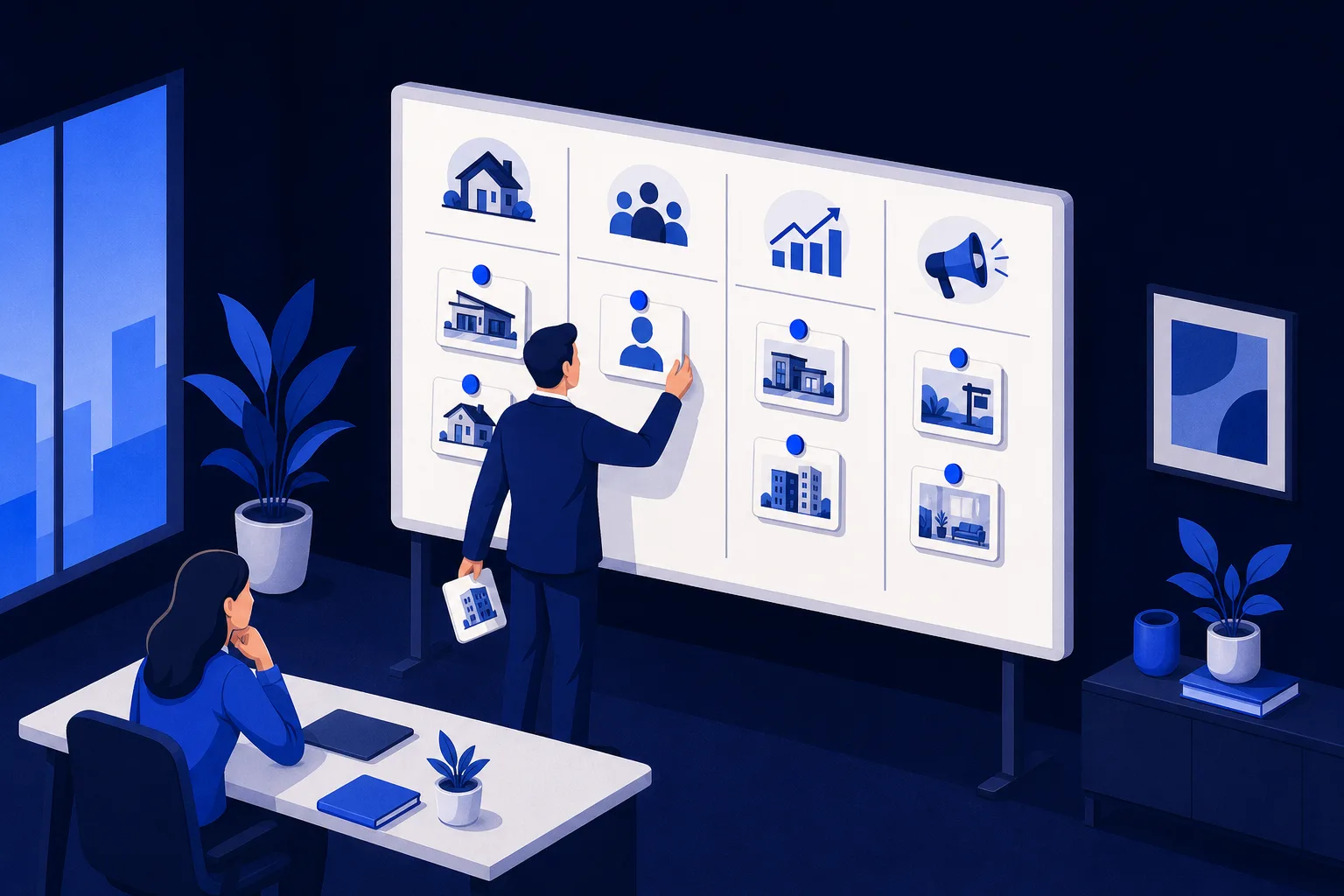 The twelve brokerage KPIs fall into four groups: revenue, production, speed, and people and cost.