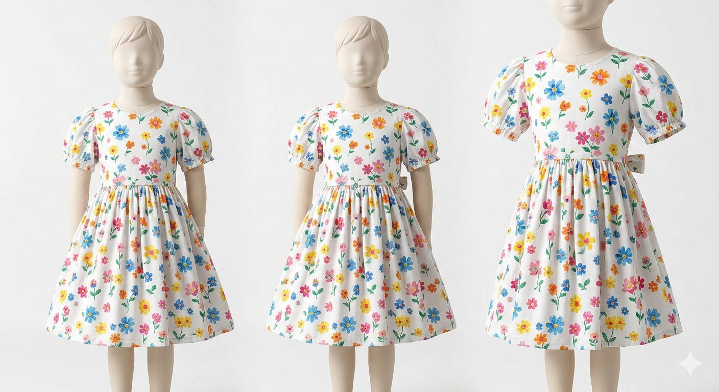 Kids Floral Frock