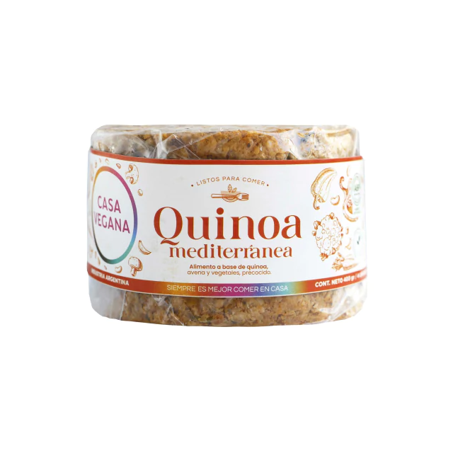 MEDALLONES DE QUINOA MEDITERRÁNEA · CASA VEGANA — Brota Almacén Natural Pergamino