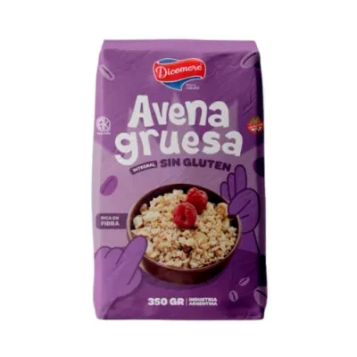 AVENA GRUESA X350G · DICOMERE — Brota Almacén Natural Pergamino