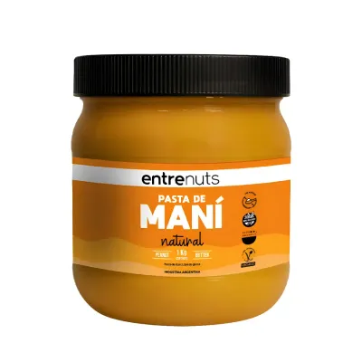 PASTA DE MANÍ NATURAL X1KG · ENTRENUTS — Brota Almacén Natural Pergamino