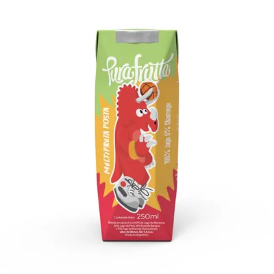 JUGO MULTIFRUTA X250ML · PURA FRUTTA — Brota Almacén Natural Pergamino