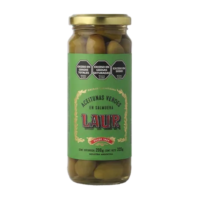 ACEITUNAS VERDES · LAUR — Brota Almacén Natural Pergamino