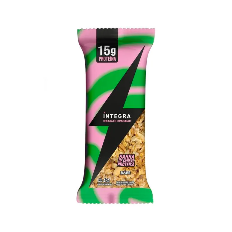 BARRA PROTEICA BANANA INTEGRA · INTEGRA — Brota Almacén Natural Pergamino