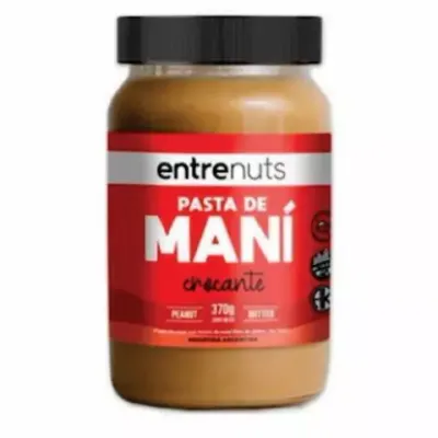 PASTA DE MANÍ CROCANTE X 370G · ENTRENUTS — Brota Almacén Natural Pergamino