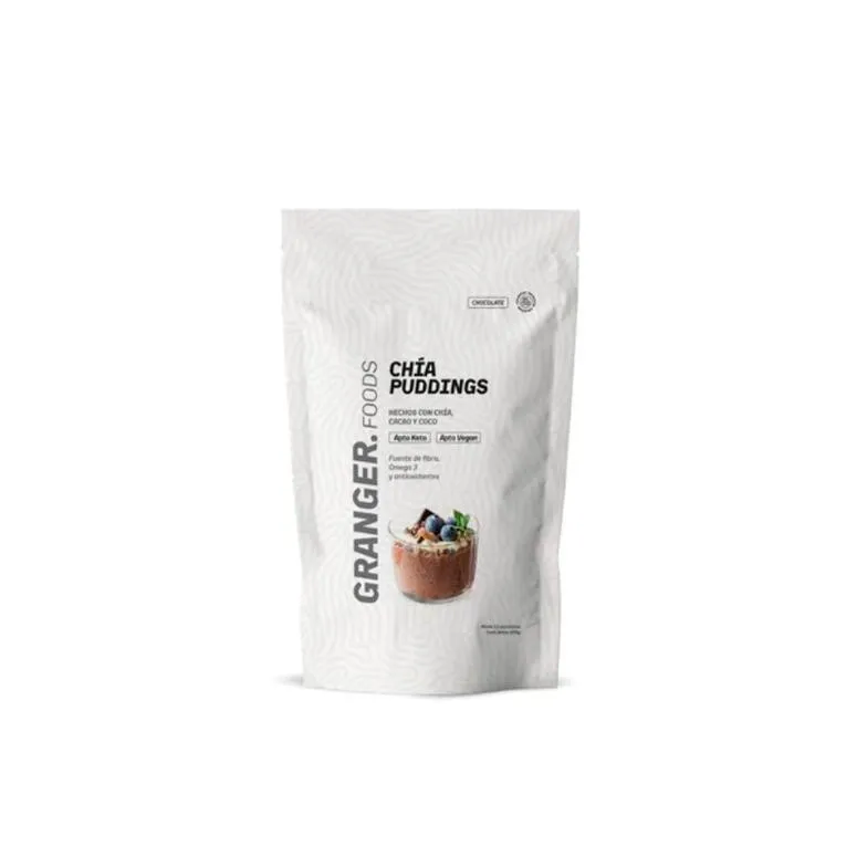 CHIA PUDDINGS PROTEICO X 300 GRS GRANGER · GRANGER — Brota Almacén Natural Pergamino