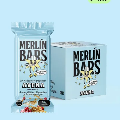 MERLIN BARS AVENA · MERLIN BARS — Brota Almacén Natural Pergamino