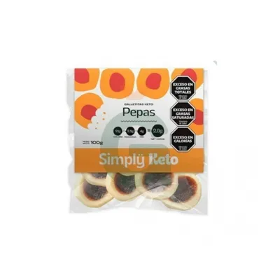 PEPAS 100G · SIMPLY KETO — Brota Almacén Natural Pergamino