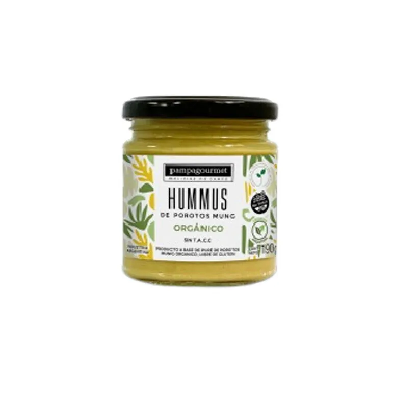 HUMMUS DE POROTOS MUNG ORGÁNICOS X 190G · PAMPA GOURMET — Brota Almacén Natural Pergamino