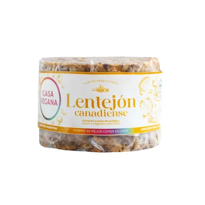 MEDALLONES DE LENTEJON CANADIENSE · CASA VEGANA — Brota Almacén Natural Pergamino