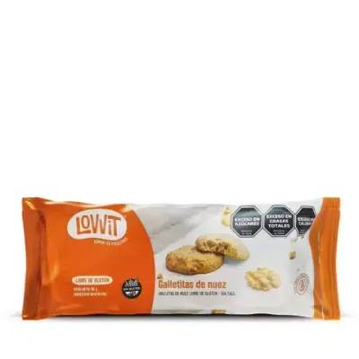 GALLETITAS NUEZ X 90G · LOVVIT — Brota Almacén Natural Pergamino