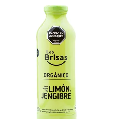 LIMONADA CON JENGIBRE X 500ML · LAS BRISAS — Brota Almacén Natural Pergamino