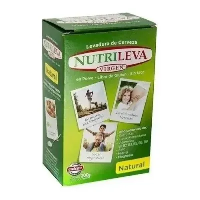 LEVADURA DE CERVEZA VIRGEN SABOR NATURAL · NUTRILEVA — Brota Almacén Natural Pergamino