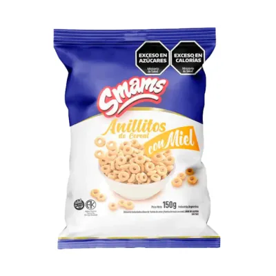 ANILLITOS SABOR MIEL X 150G · SMAMS — Brota Almacén Natural Pergamino