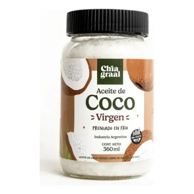 ACEITE COCO VIRGEN X 660 G  · CHIA GRAAL — Brota Almacén Natural Pergamino