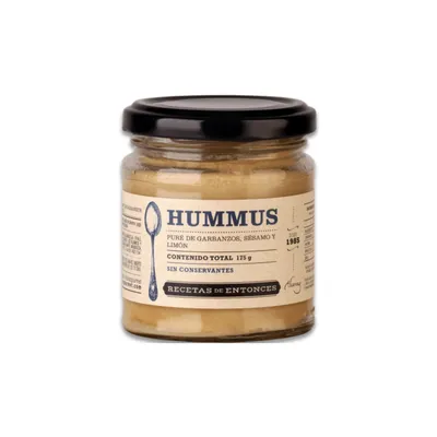 HUMMUS X175G · RECETAS DE ENTONCES — Brota Almacén Natural Pergamino