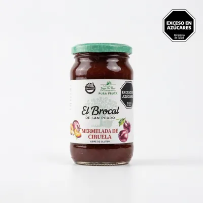 MERMELADA DE CIRUELA LIGHT · EL BROCAL — Brota Almacén Natural Pergamino