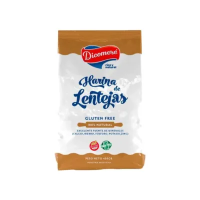 HARINA DE LENTEJA X 450G · DICOMERE — Brota Almacén Natural Pergamino