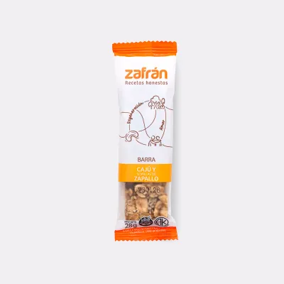 BARRA CAJÚ Y SEMILLAS DE ZAPALLO · ZAFRÁN — Brota Almacén Natural Pergamino