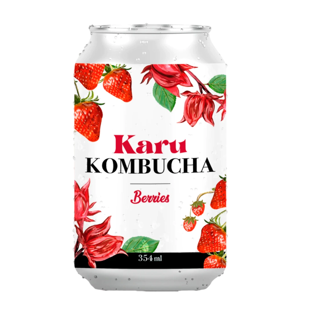 KOMBUCHA BERRIES X354ML · KARU — Brota Almacén Natural Pergamino