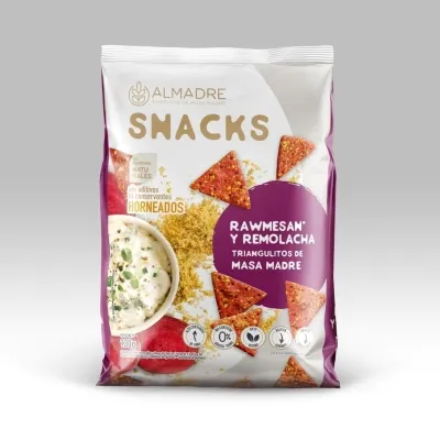 SNACKS RAWMESAN Y REMOLACHA · ALMADRE — Brota Almacén Natural Pergamino