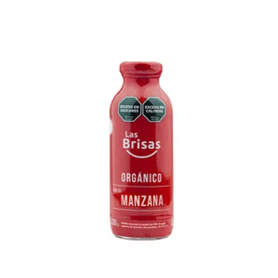 JUGO ORGÁNICO DE MANZANA X 330ML · LAS BRISAS — Brota Almacén Natural Pergamino