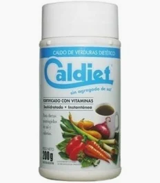 CALDO DE VERDURAS DIETÉTICO SIN SAL X180GR CALDIET · CALDIET — Brota Almacén Natural Pergamino