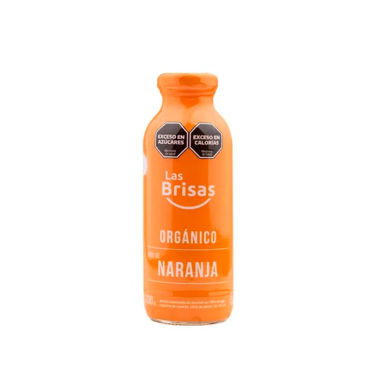 JUGO ORGÁNICO DE NARANJA X330ML · LAS BRISAS — Brota Almacén Natural Pergamino