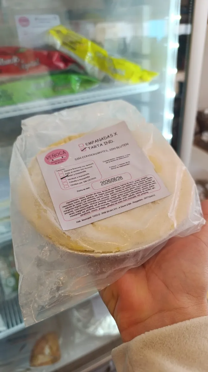 TARTA DE JAMON Y MUZZA · VEÑOCA — Brota Almacén Natural Pergamino
