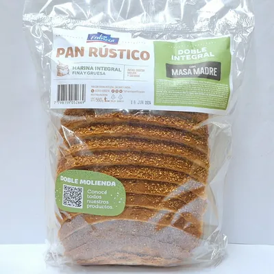 PAN RUSTICO DOBLE INTEGRAL  · LA FRANCIA — Brota Almacén Natural Pergamino