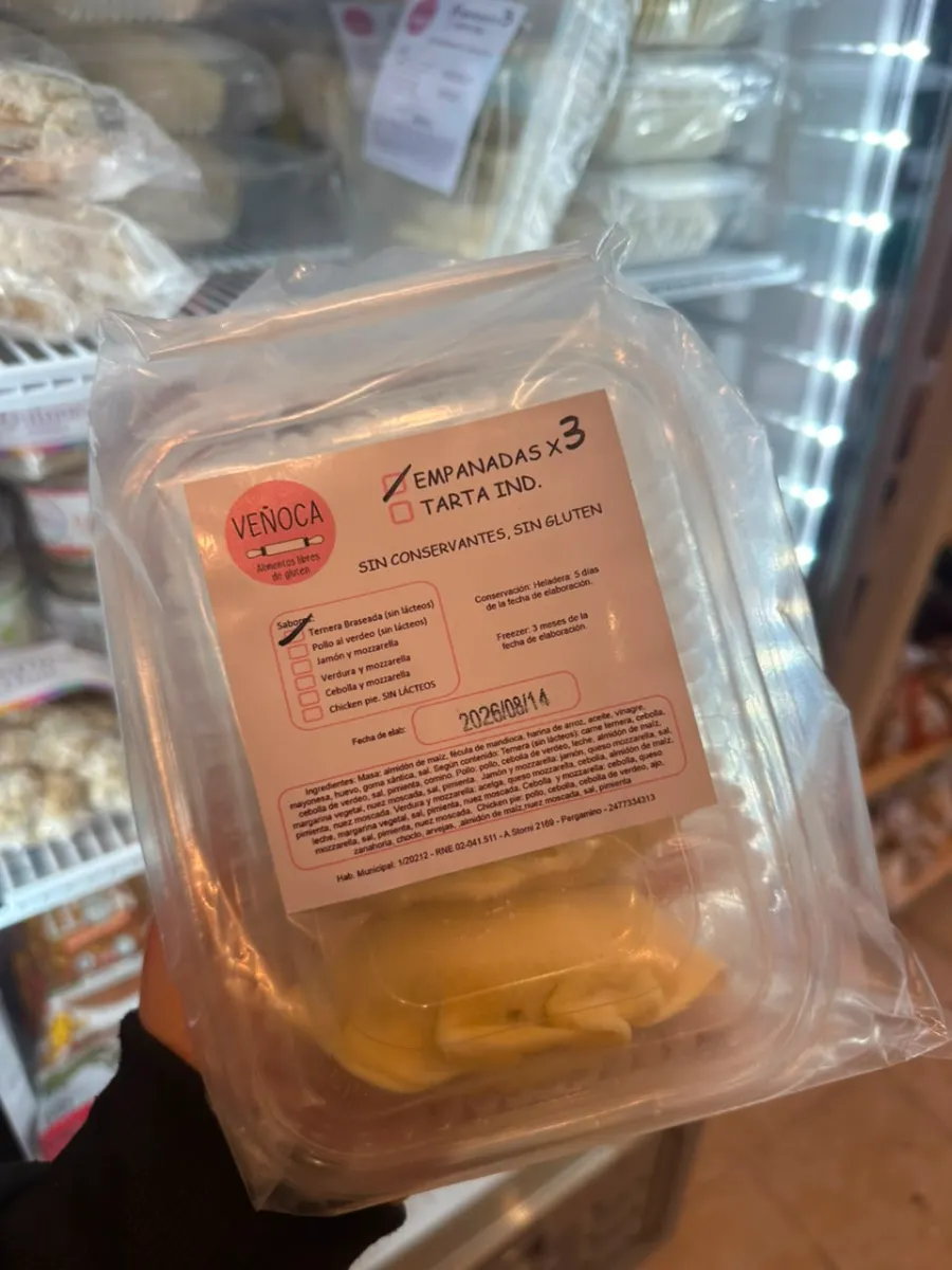 EMPANADAS DE TERNERA BRASEADA · VEÑOCA — Brota Almacén Natural Pergamino
