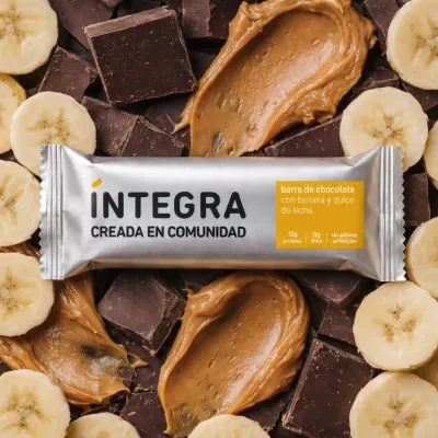 BARRA DE CHOCOLATE - BANANA DDL · INTEGRA — Brota Almacén Natural Pergamino