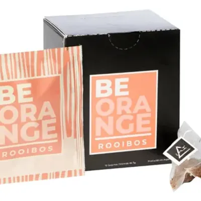 BE ORANGE ROOIBOS X 10 SAQUITOS PIRÁMIDE  · INTI ZEN — Brota Almacén Natural Pergamino