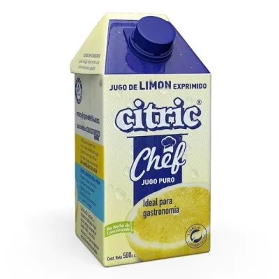 JUGO DE LIMON CHEF X 500ML · CITRIC — Brota Almacén Natural Pergamino