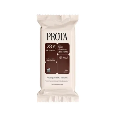 BARRITA CACAO, ALMENDRA Y SAL MARINA PROTA · PROTA — Brota Almacén Natural Pergamino