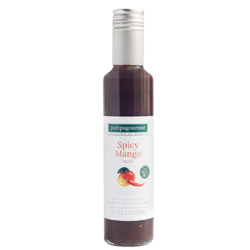 SALSA SPICY MANGO · PAMPA GOURMET — Brota Almacén Natural Pergamino