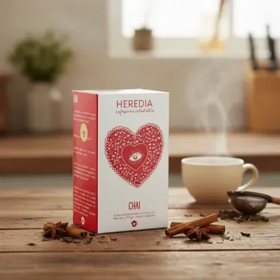 TE CHAI X 25 SAQUITOS  · HEREDIA — Brota Almacén Natural Pergamino