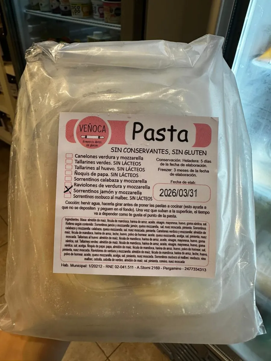 SORRENTINOS JAMÓN Y MOZZARELLA · VEÑOCA — Brota Almacén Natural Pergamino