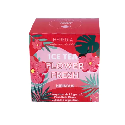 ICE TEA HIBISCUS · HEREDIA — Brota Almacén Natural Pergamino