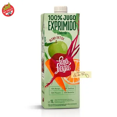 JUGO BLEND DETOX X1L · PURA FRUTTA — Brota Almacén Natural Pergamino