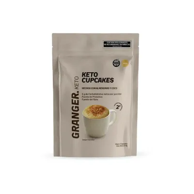 KETO CUPCAKES VAINILLA 210G · GRANGER — Brota Almacén Natural Pergamino