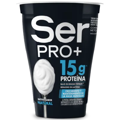 YOGUR SER PRO + 15 GR PROTEÍNA SABOR NATURAL X 175 GR · SER — Brota Almacén Natural Pergamino