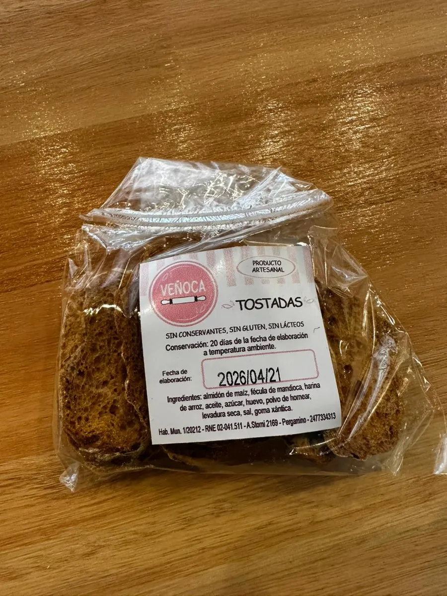 TOSTADAS VEÑOCA · VEÑOCA — Brota Almacén Natural Pergamino